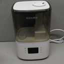 BOXING Warm and Cool Mist Humidifiers for Bedroom Large Room Home,Air Humidifier with Remote,Top Fill Ultrasonic Diffuser Humidifier with humidistat,Quiet Sleep,Timer,Auto Shutoff,BPA-Free,Filter,4.5L