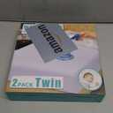 2 Pack Twin Size Premium Waterproof Mattress Protector, Soft Breathable Mattress Pad, Noiseless Waterproof Bed Cover - Stretch to 21" Fitted Deep Pocket Mattress Protection (Basic White - 2pack)