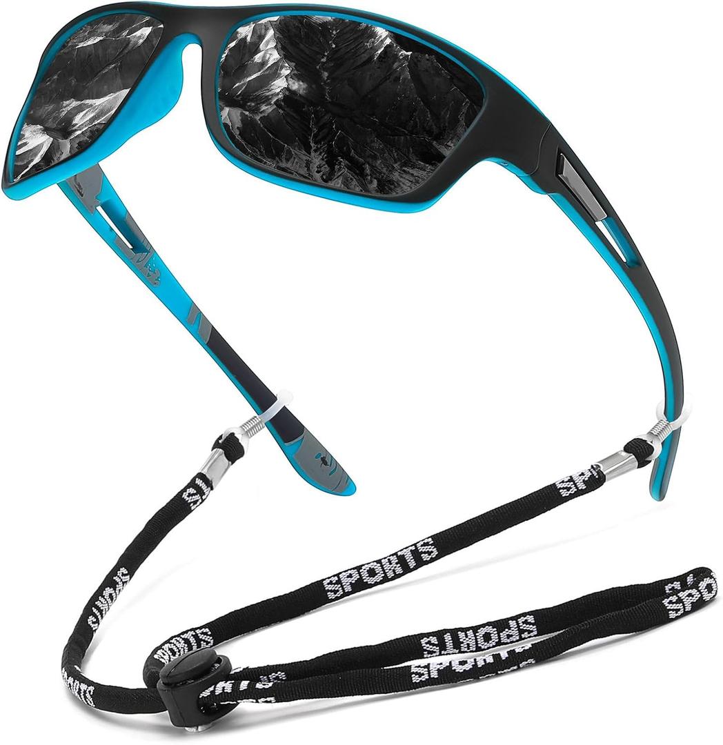 Willochra Full lens Polarized Reading Sunglasses for Men Driving Running Sports Reader Square UV Protection Style Unisex