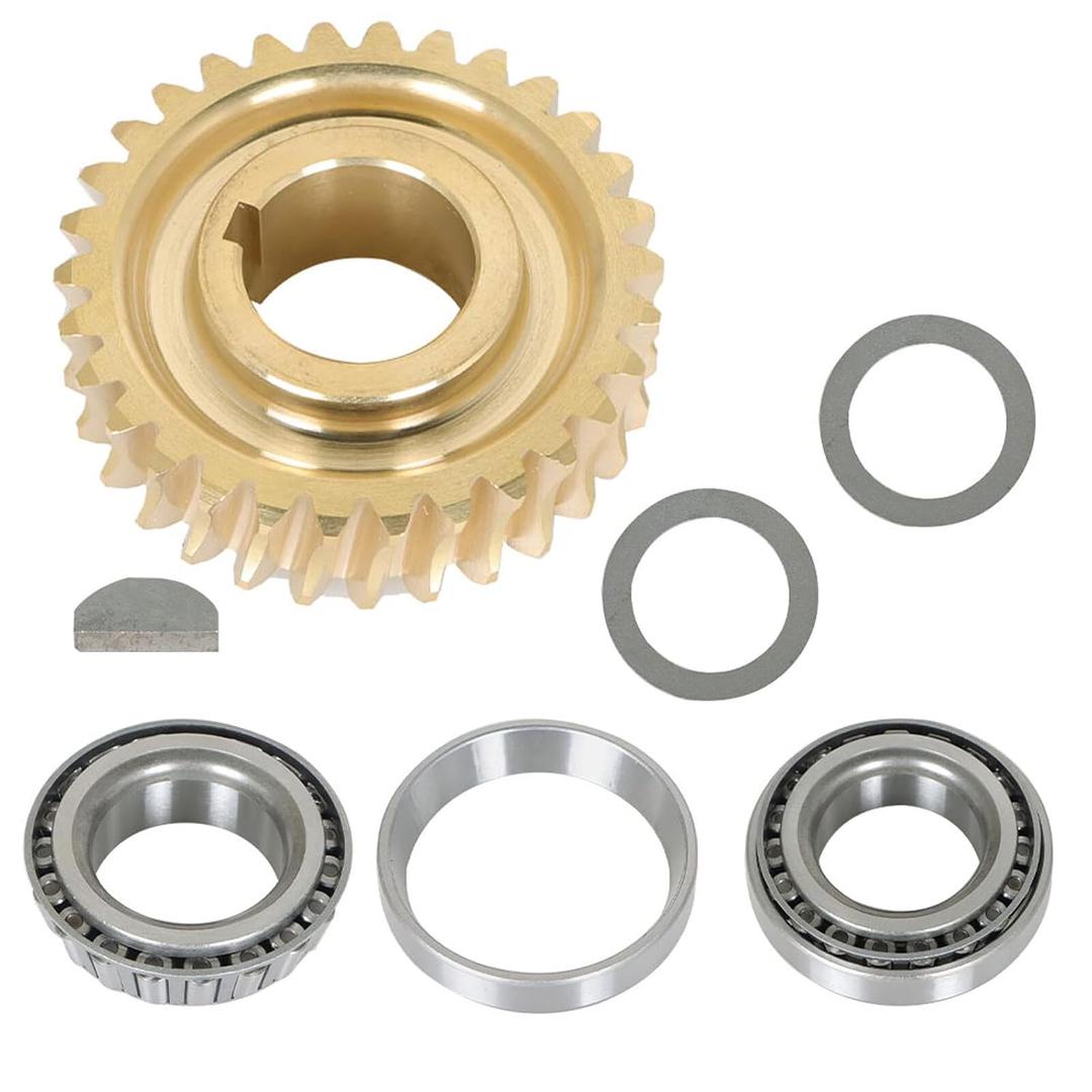 Autoparts GW-11527 Tine Shaft Gear Bearings Races Kit Replacement for Troy Bilt Horse Tiller GW-11527 GW-1064 Outdoor Power Equipment