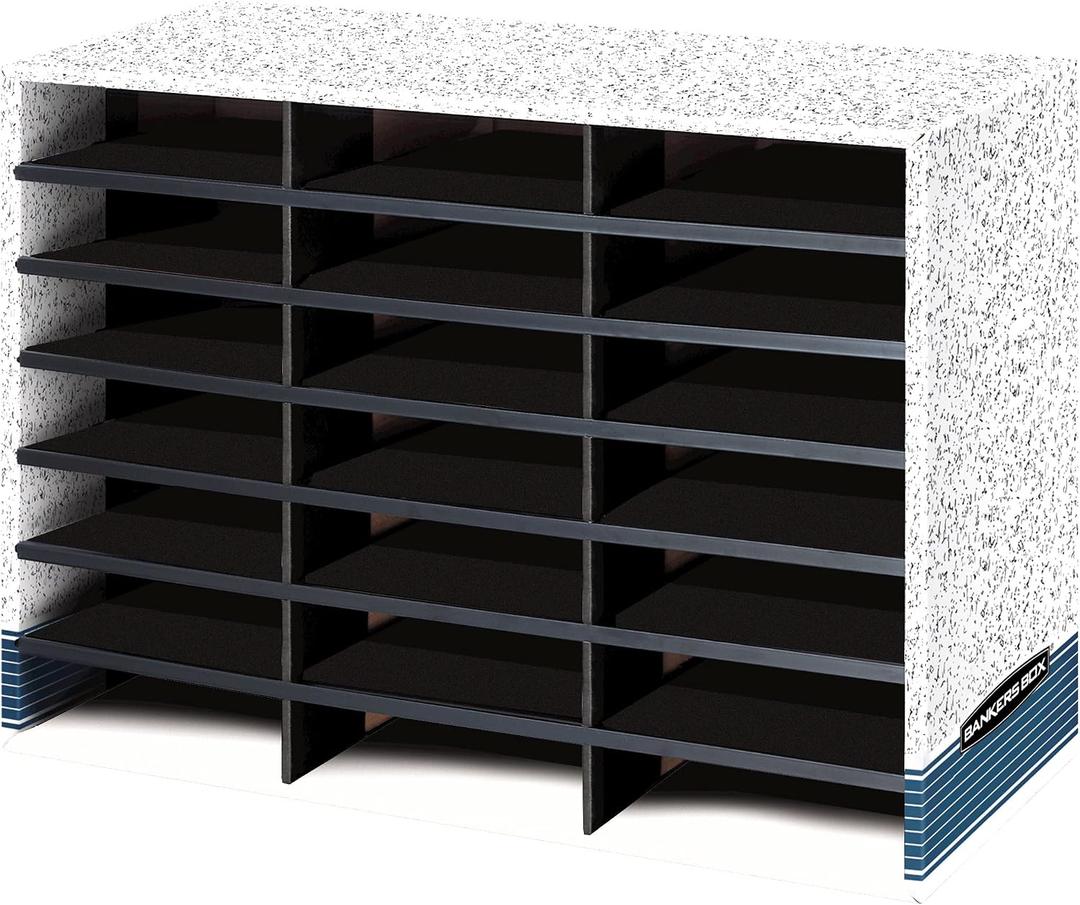 Bankers Box 21-Compartment Literature Sorter, Letter