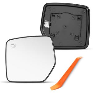 Compatible with Jeep Compass Patriot Driver Side Mirror 2007 2008 2009 2010 2011 2012 2013 2014 2015 2016 2017 - Left Side Mirrors Replacement Glass, Power Heated