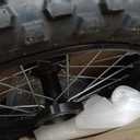 16'' Wheel 90/100-16 3.00-16 Dirt Bike Rear Tire Assembly for 125cc 140cc 150cc KLX140G MX100 105XC 105SX Pit Bike Parts with Brake Rotor 428 Chain Sprocket