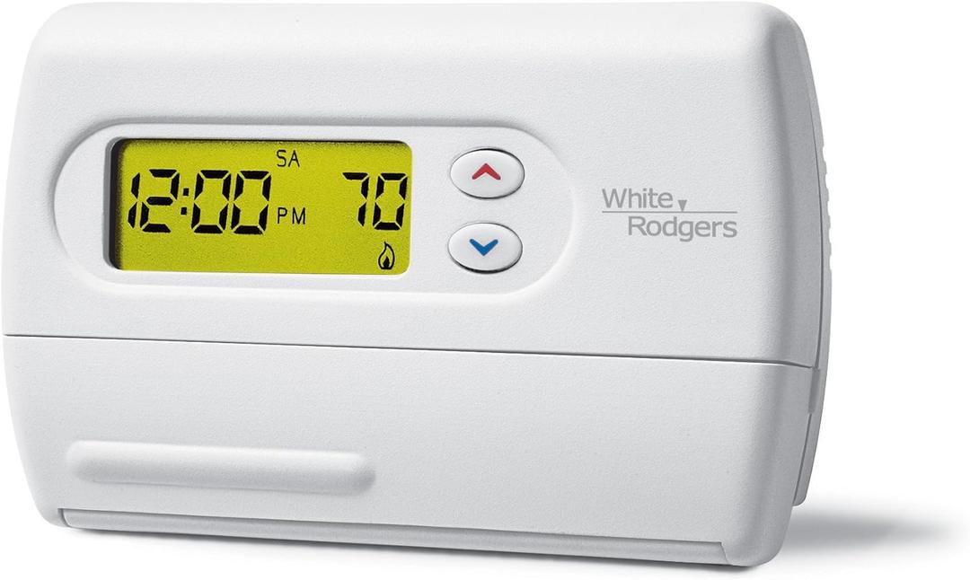 Emerson Thermostats Emerson 1F87-361 7 Day Programmable Thermostat for Single-Stage Systems