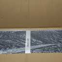 32x12 Portable Threshold Ramp with Reflective Strips 800lbs