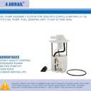 Fuel Pump Compatible with Pontiac Vibe 2009-2010 & Toyota Corolla 2009-2018, Matrix 2009-2013, 1.8L 2.4L, Replace# E3781M, FG0938