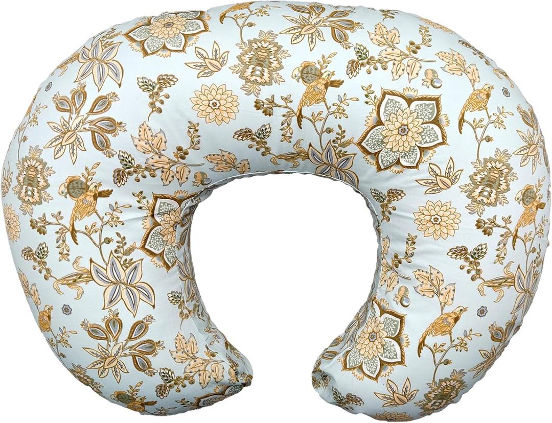 x-vesolje Nursing Pillow, Breastfeeding Pillow with Removable Cover, Ergonomic Breast Feeding Pillow, Baby Feeding Support Pillow for Mom Easier Breastfeeding- Original Size/Boho Garden