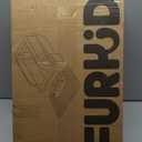 Stainless Steel Cat Litter Box with Lid, XL Large Litter Box for Big Cats, Enclosed Kitty Litter Pan with High Sides, Anti-Leakage&Non-Stick, Easy to Clean, Included Scoop, Aisle and Mat Beige