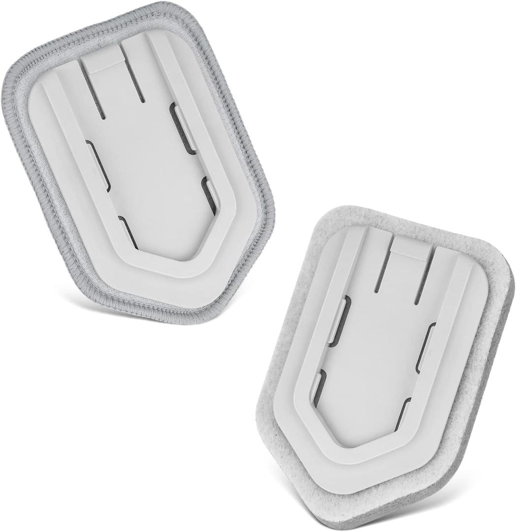 2 Pcs Cleaning Tub and Tile Scrubber Brush Refill Replacement Head Shower Brush Attachment Scrubber for Bathroom Bathtub Shower Cleaning Fit Lalafancy Scrub Brush