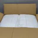 ETERNA Hazmat Suits- 20 Pack Disposable Protective Coveralls with Hood, Zipper, Elastic Wrists, Shoe Covers for Men & Women, Shield from Dirt, Dust, Paint (White, XX-Large)