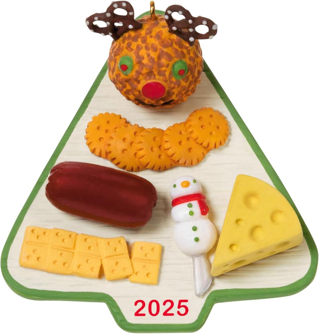 Hallmark Keepsake Christmas Ornament 2025, Season's Treatings 2025, Food Gifts
