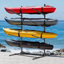 Zlinke Kayak Storage Rack, Heavy Duty Kayak Racks for Garage and Outdoor Storage, Storage Rack for Kayak, Canoe, Surfboard & Paddleboard