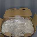 Bonlino King Size Comforter Set Bedding - Ruched Wheat Comforter King Bed Set Boho Shabby Chic Bedding for Bedroom Comforter Fluffy 3 Piece Ruffle Comforter Set with Pillow White Soft and Luxury