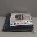 Genina 100% Waterproof Sectional Couch Covers for L-Shaped Chaise Lounge Right, Anti-Slip Sectional Cover Furniture Protector Couch Cover for Dogs Pets, 1 Piece (Navy Blue, Right Chaise Cover)