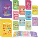 120 Pcs Teacher Appreciation Notepads Bulk Thank You Teacher Mini Memo Pads Small Paper Pocket Notebook for Teacher Gift Back to School Party Favor Supplies School Office, 3 x 5 In