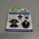 TubShroom Ultra Revolutionary Bath Tub Drain Protector Hair Catcher/Strainer/Snare, Stainless Steel, Stainless Combo