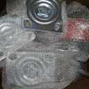 Heavy Duty Casters - Industrial Casters Polyurethane Caster with Strong Load-Bearing Capacity 3200-5000 LB,Used in Furniture,WorkBrench,Tool Box, Equipment (4" RIgid+Brake, 4 pcs)