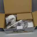 Cambom Rotary Cheese Grater Hand Crank Cheese Shredder for Fresh Cheese, Vegetable, Nuts,Non-slip Suction Base, Free Cleaning Brush Three Blades, White