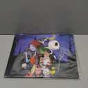 Zaprosze 4Pack Before Christmas Birthday Gift Bag with Tissue Paper and Greeting Card Wrapping Paper Bags Large Themed Birthday Party Favor Bags for Girls Bday Baby Shower Party Supplies Decoration