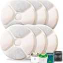 Cat Fountain Filter, Replacement Filter for 3L Fountain, Triple Filtration, Pet Fountain Filters, Cat Water Dispenser Filters