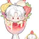 Love and Deepspace Sylus Game Cute Acrylic Keychain Handmade Cosplay Peripheral Props Gift Game Accessories (Buffy Cup-Sylus)