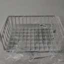 SUFAUY 6-Pack Under Shelf Basket Storage, Under Cabinet Paper Plate Dispenser Organizer Holds up to 22lbs for Pantry Closet, 10.6d x 16" w, White, No Tools Required