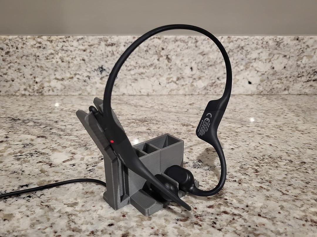 Charging Stand for Shokz, Desk Organizer, Easy Docking. Charging Cable NOT Included (Opencomm2 UC)