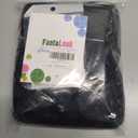 FantaLook Mens 80S Long Curly Black Rocker Costume Wig