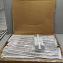 WAOWAO Baby Gate 52.76-62.2" Extra Wide Pressure Mounted Walk Through Swing Auto Close Safety White Metal Toddler Kids Child Dog Pet Puppy for Stairs,Doorways,Kitchen (52.8-61.8"/134.11-156.97cm)