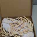 Civaner 22 Pcs Doll Garment Rack with Wooden Clothes Hanger for 18 Inch Girl Doll Clothes Mini Hangers Wardrobe Furniture Accessories for Dollhouse Baby Shower Supplies (Wood)