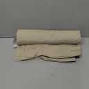 Quilted Mattress Protector 47x72 Inch, Fitted Mattress Topper, Deep Pocket Mattress Cover  (Beige)  
