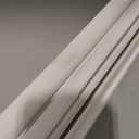 Yaocom 2strip 32" Vinyl U Shape Door Bottom Seal Slide on Door Sweep, White