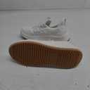 Kyedoo Women's Platform Chunky Sneakers Comfortable Casual Fashion Lace-up City Travel Walking Shoes (7, Ivory White)