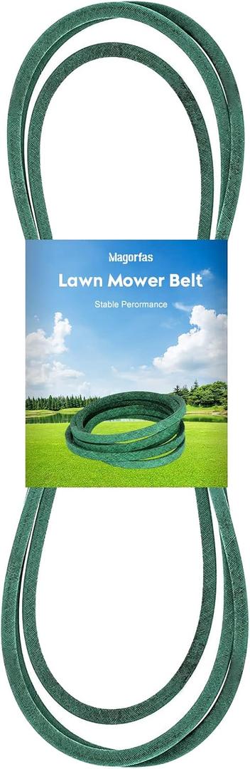 5/8" x 154 1/2" Deck Belt Fits for Exmark 1-653368 116-3455 653368, for Toro 131-1121, for Husqvarna 539114557, for Husqvarna Z254 LSZ4622 RZ5422 RZ5424 with 52" and 54" Deck, Aramid