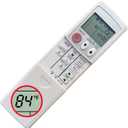 Replacement for Mitsubishi Electric Mr Slim U01A04426 Air Conditioner Remote Control KM15F