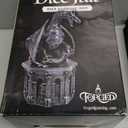 Forged Dice Co. Dragon Dice Jail - D&D Dice Holder and Storage Box with Removable Collectors Dragon Miniature - Fits Up to 2 Standard Polyhedral RPG Sets - Black