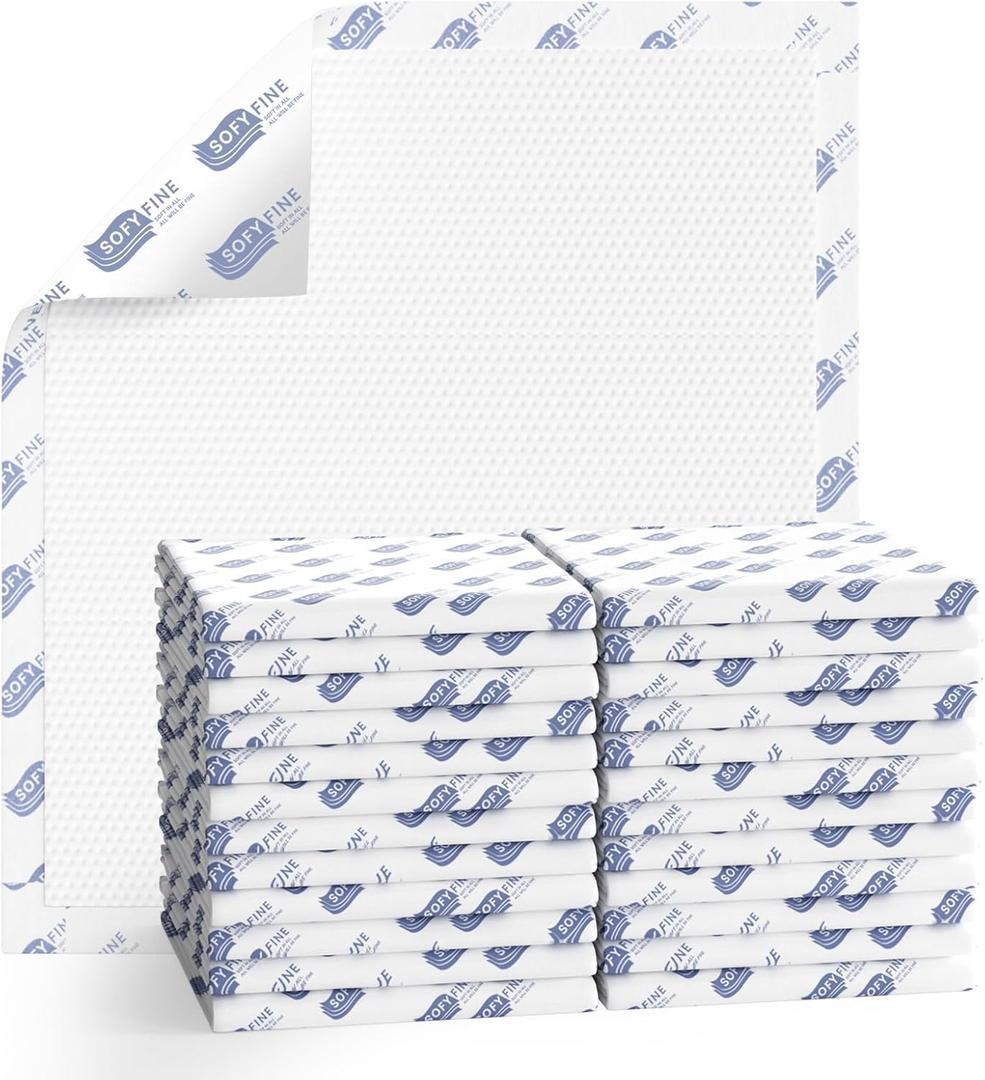 Extra Large Disposable Bed Pads 36"x 48"(20 Count) Adult Chucks Incontinence Underpads,Thicken Premium Tear Resistant Waterproof Pee Pads for Elderly,Kids,10X Super Absorbency Puppy Training Pads