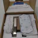 Veise VE019 Fingerprint Smart Lever Lock - APP Control, Keypad Door Lock with Handle, Keyless Entry for Front Door and Bedroom, Electronic Digital Knob, Remote Grant, IP55 Weatherproof, Satin Nickel