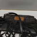 Wrangler Crossbody Small Purse for Women Wristlet Fringe Bag Western Purse (Angel Black)