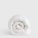 White Down Alternative Comforter and Duvet Insert with Corner Tabs, Size 68 x 90