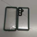 Lanhiem for Samsung Galaxy S24 Phone Case, IP68 Waterproof Dustproof, Built-in Screen Protector, Rugged Full Body Shockproof Protective Cover for Galaxy S24 5G 6.2 Inch, Purple