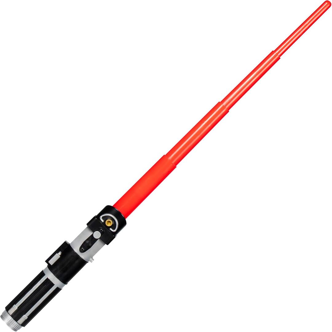 STAR WARS Non-Electronic Darth Vader Lightsaber, Officially Licensed Red Lightsaber, Roleplay Toys for Boys & Girls Ages 4+