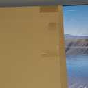 Landscape Canvas Wall Art Large Blue Lake and Mountain Artwork 24"x48"