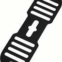 Silicone Pot Lid Strap for Storage Secure Lids and Prevent Food Spills Adjustable Lid Holder for Pots Pans Ideal for Organized Kitchen Organization Cabinet Drawer Storage black