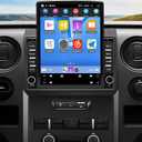 9.7 Inch Android 13 Car Stereo for Ford F150 2009-2014 Double Din IPS Touchscreen Car Radio Receiver w/Wireless Carplay Android Auto Built-in WiFi GPS Navigation Bluetooth SWC AHD Backup Camera, 2+32G