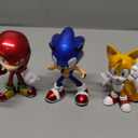 Jada Metalfigs Sonic The Hedgehog 4-Pack, Sonic, Tails, Knuckles, Shadow, 2.5 Die-Cast Figures - Wave 1, Ages 8+