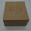 4x4x2 inches Small Shipping Boxes Set of 100 - Black Mailer Corrugated Cardboard Boxes for Shipping Packaging Mailing Products