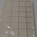 Silicone Dish Drying Mat for Kitchen Counter, Dish Drying Pad, Non-Slip Drain Pad with Built-in Drain, Heat Resistant Stone Drying Mat(15.8" x 13", Cream)