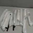 Asidrama 10 Pack 7.5 Inch(192mm) Matte Black Knurled Kitchen Cabinet Handles, Cabinet Pulls, Kitchen Cabinet Hardware for Cupboard Drawer Pulls