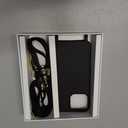 WILDE iPhone 15 Pro Max Case with Strap, Crossbody iPhone 15 Pro Max Case with Adjustable Strap 50150cm, TPU Shockproof Drop Protection Phone Lanyard Cover with Raised Camera & Screen Edges, Black